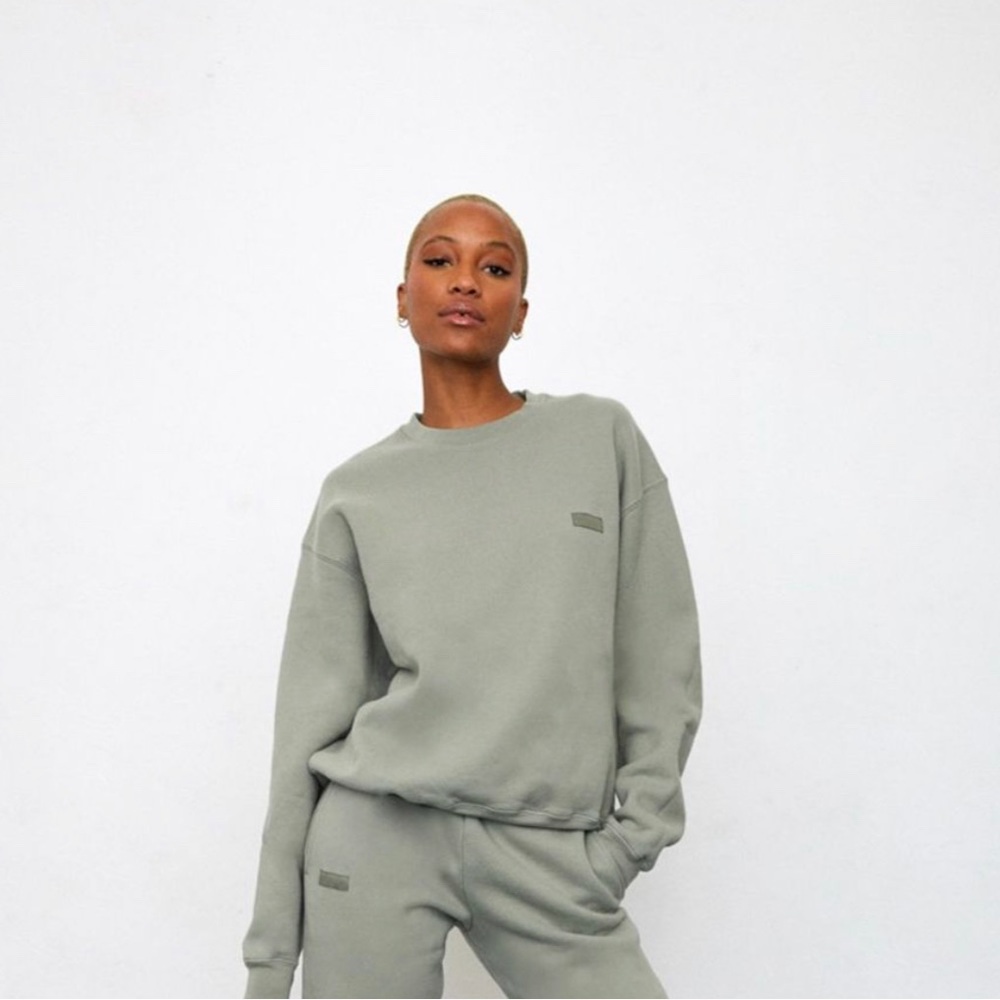 Set Active Sweatshirt in Olive size M